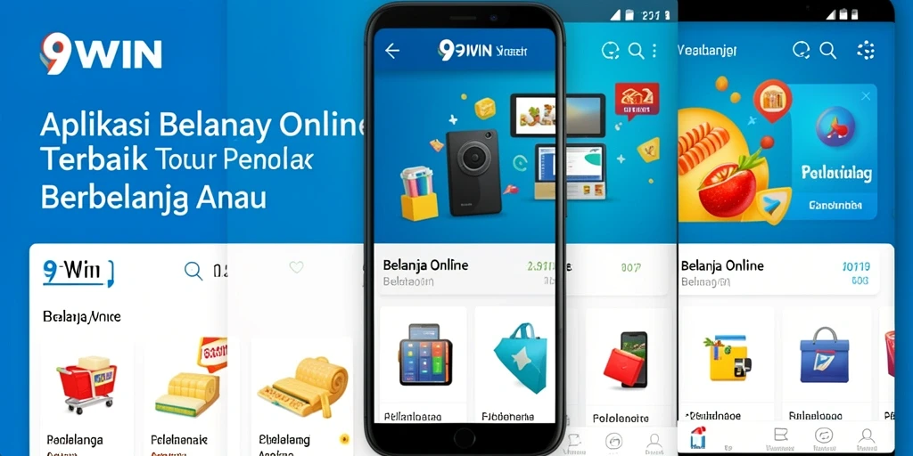 Tampilan antarmuka aplikasi 9WIN yang sederhana dan menarik.