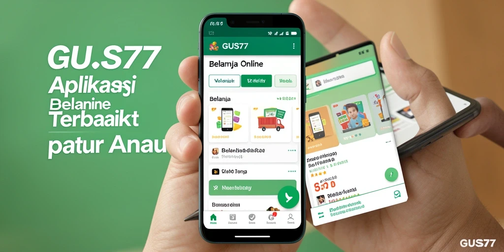 Tampilan antarmuka GUS77 yang intuitif dan menarik.
